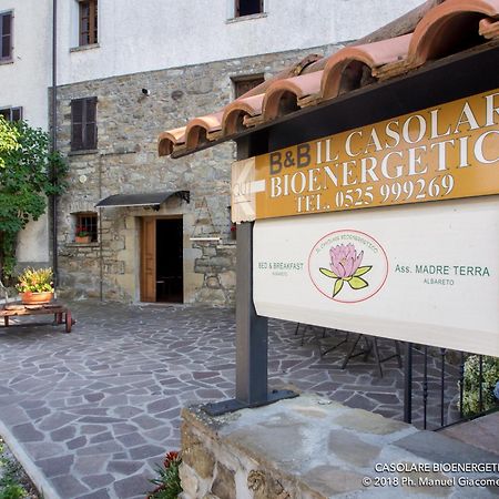 Il Casolare Bioenergetico Bed and Breakfast Albareto  Eksteriør billede